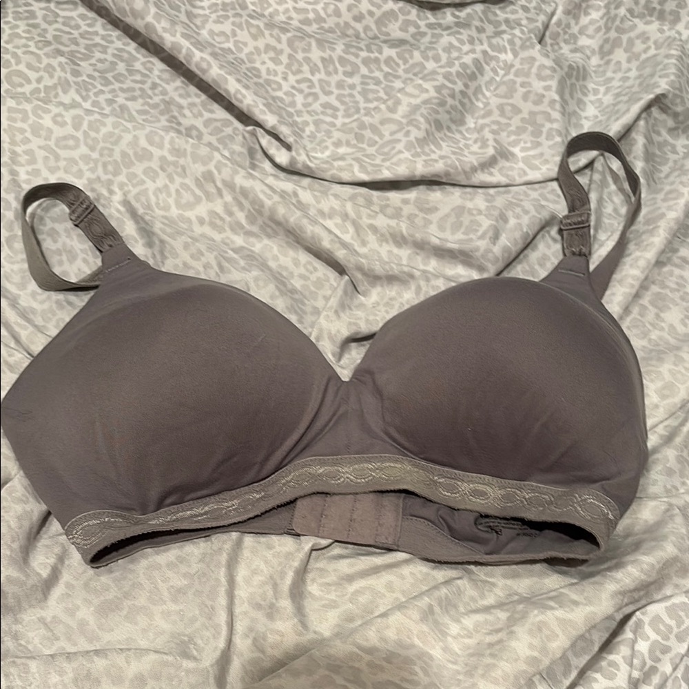 Warner's Gray Comfort Bra Intimates & Sleepwear